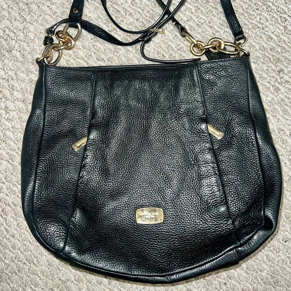 MK Black Leather bag